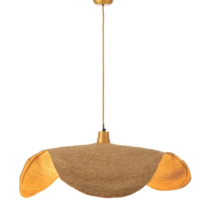 Suspension en jonc naturel
