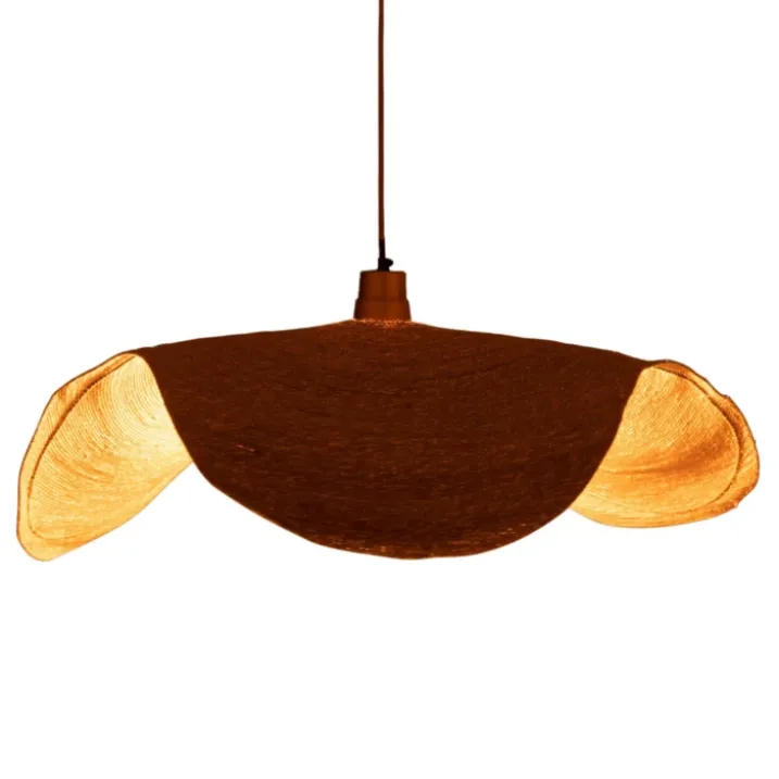 Suspension en jonc naturel