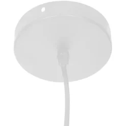Suspension fleur en corde