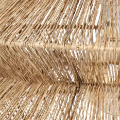 Suspension style accordéon en jute