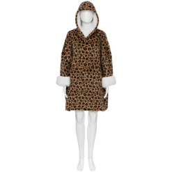 Sweat plaid à capuche