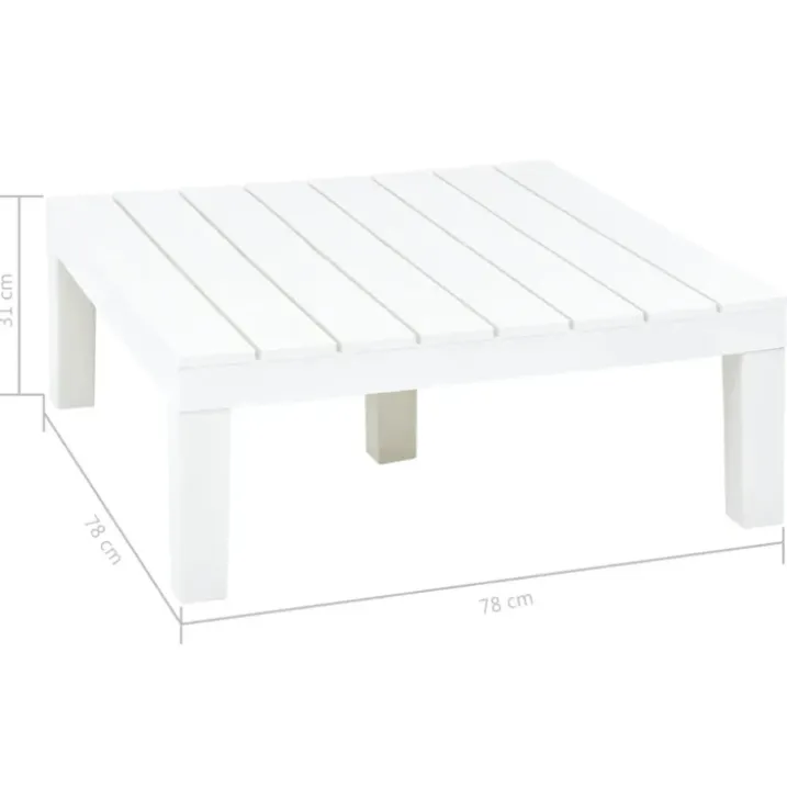 Table basse de jardin durable