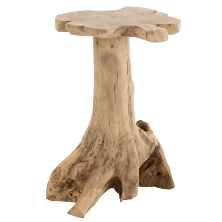 Table basse en bois naturel