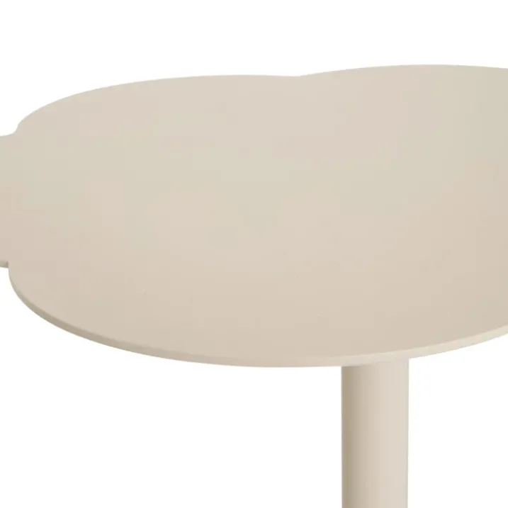 Table d’appoint ronde forme fleur