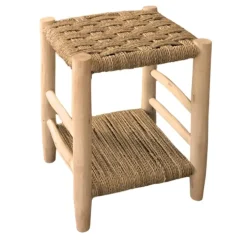 Table de chevet avec étagère