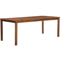 Table de jardin en bois d'acacia