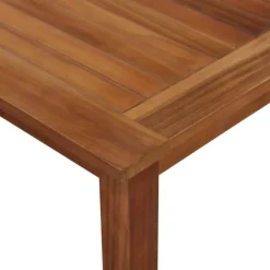 Table de jardin en bois d'acacia