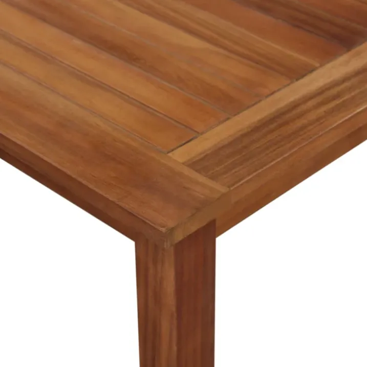 Table de jardin en bois d'acacia