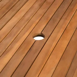 Table de jardin en bois d'acacia