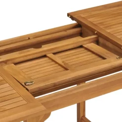 Table de jardin extensible en teck