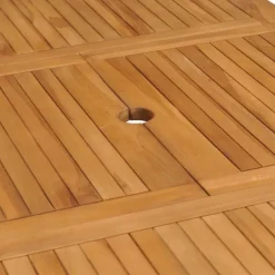Table de jardin extensible en teck