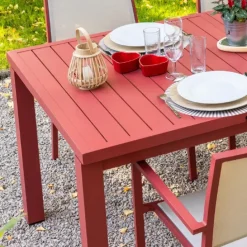 Table de jardin extensible 8/10 personnes