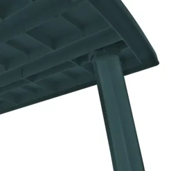 Table de jardin rectangulaire en pvc