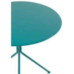 Table de jardin ronde en métal