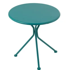 Table de jardin ronde en métal