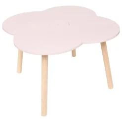 Table enfant en forme de fleur
