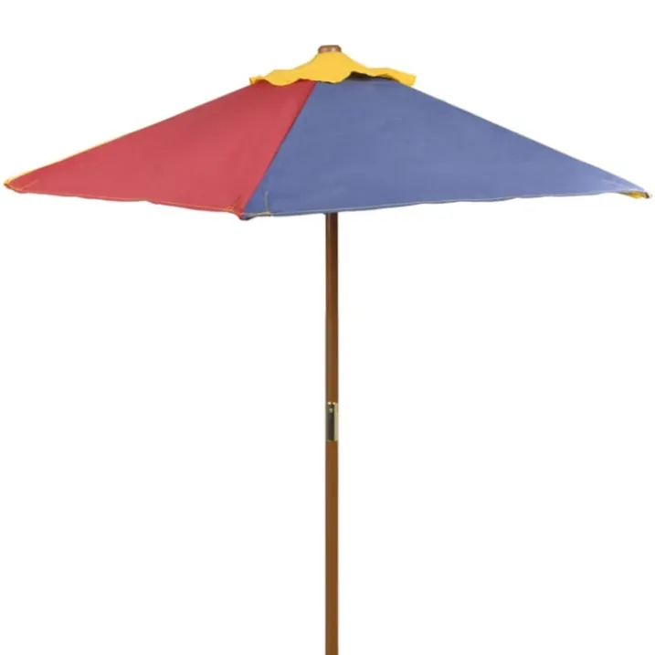 Table et bancs avec parasol pour enfants