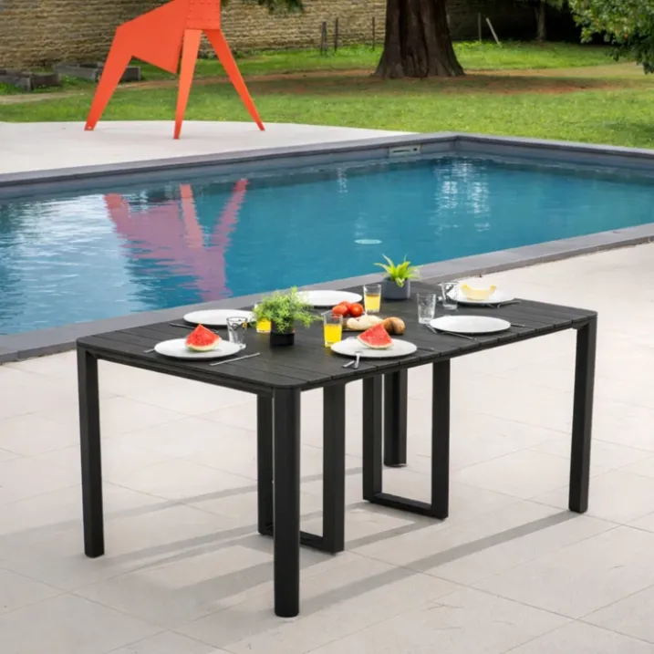 Table extensible aluminium 2/14 personnes