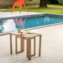 Table extensible aluminium 2/14 personnes