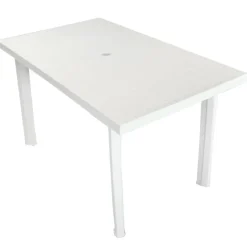 Table rectangulaire en pvc