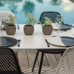 Table rectangulaire esprit bord de mer