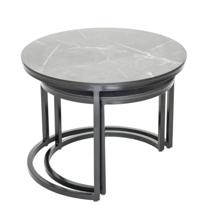 Tables basses rondes gigognes