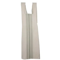 Tablier de cuisine polylin à rayures