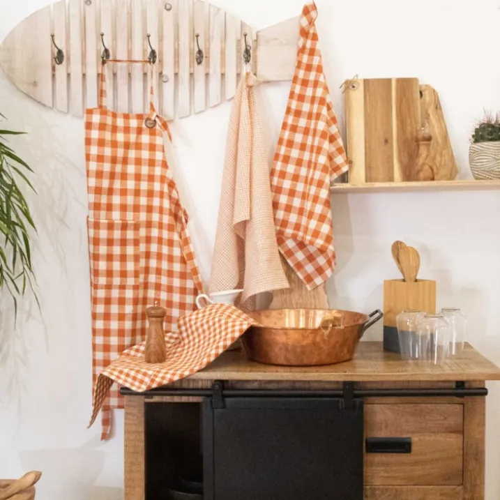 Tablier de cuisine vichy