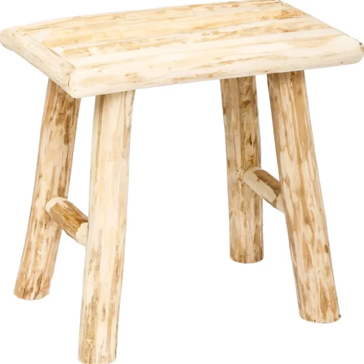 Tabouret d'appoint en bois