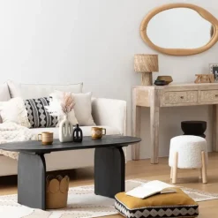 Tabouret d'appoint Inuit bouclette