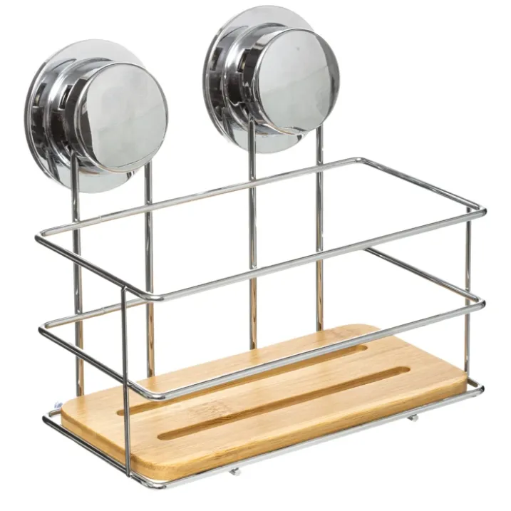 Étagère de douche avec ventouses