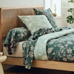 Taie de traversin percale de coton végétal
