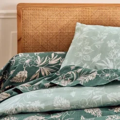 Taie de traversin percale de coton végétal