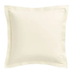Taie d'oreiller 100% Lin volant plat