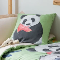 Taie d'oreiller panda
