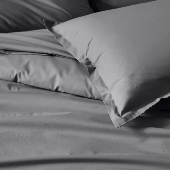 Taie d’oreiller percale de coton made in France