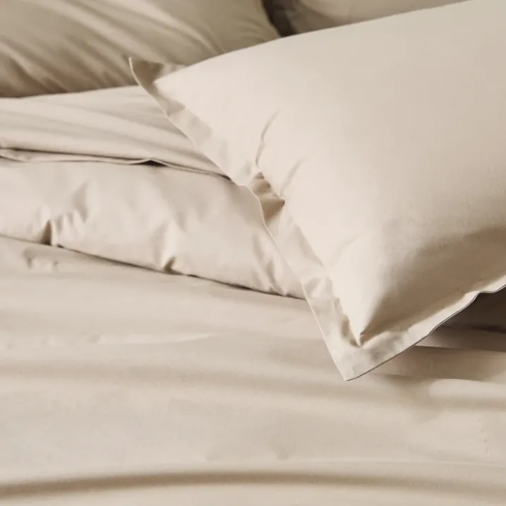 Taie d’oreiller percale de coton made in France