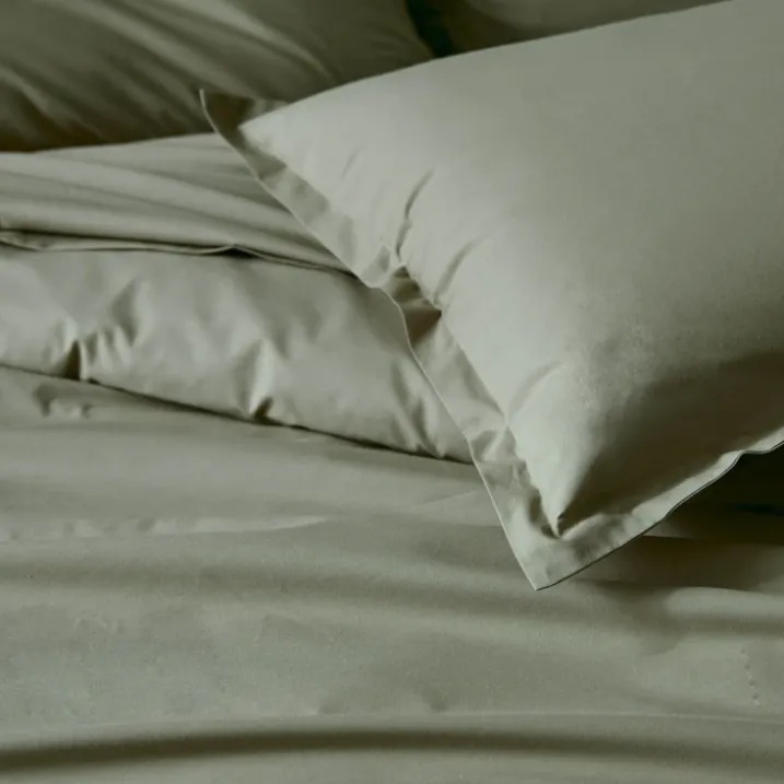 Taie d’oreiller percale de coton made in France