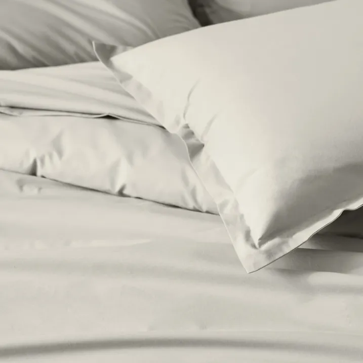 Taie d’oreiller percale de coton made in France