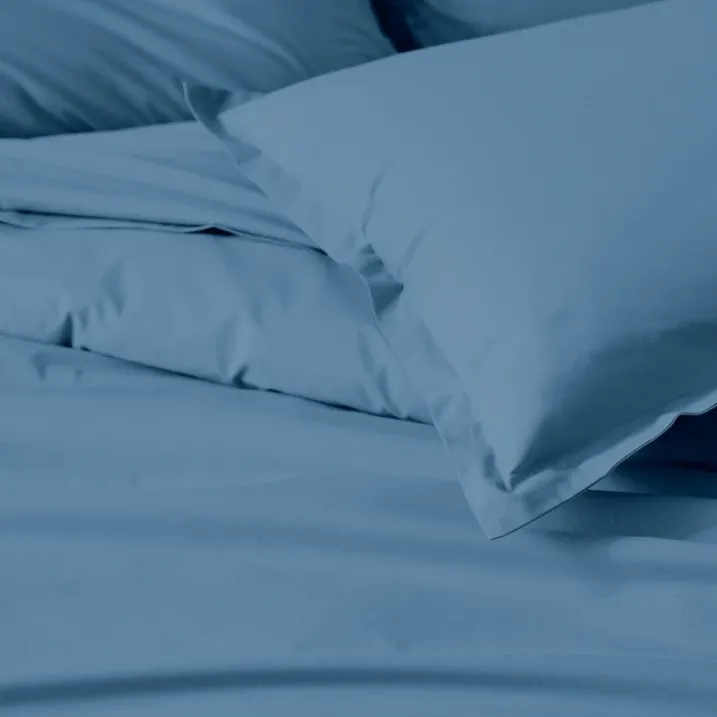Taie d’oreiller percale de coton made in France
