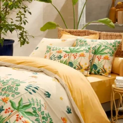 Taie d’oreiller percale de coton 80 fils tropical