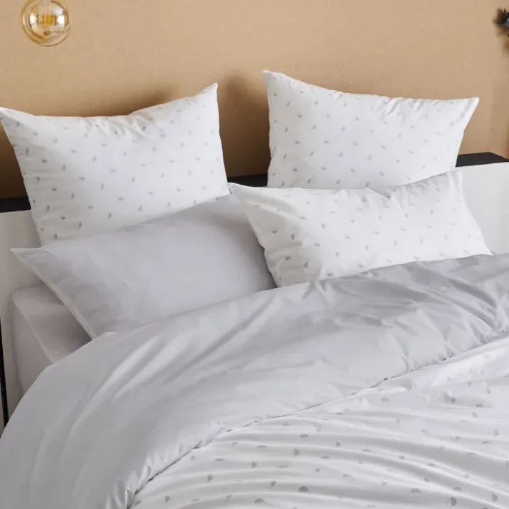 taie d oreiller percale géométrique