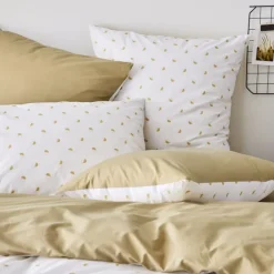 taie d oreiller percale géométrique