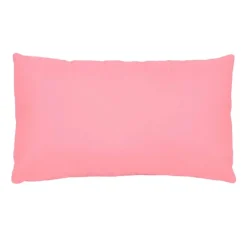 Taie D'oreiller Rectangle Unie en Coton