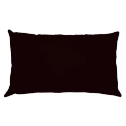 Taie D'oreiller Rectangle Unie en Coton