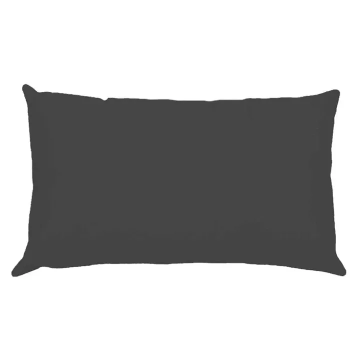 Taie D'oreiller Rectangle Unie en Coton