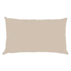 Taie D'oreiller Rectangle Unie en Coton