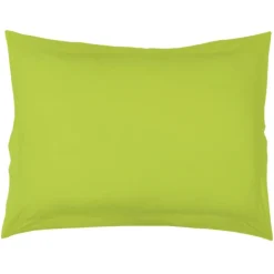 Taie d'Oreiller Unie en 100 % Coton