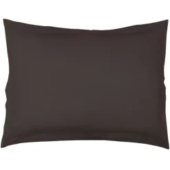 Taie d'Oreiller Unie en 100 % Coton
