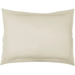 Taie d'Oreiller Unie en 100 % Coton